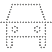 Car parking icon.
